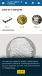 Mobile Screenshot of gainesvillecoins.com